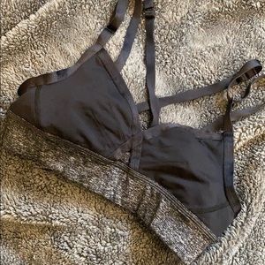 Lululemon Black Keyhole Cross strap Sports Bra 4
